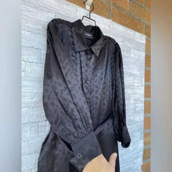 The Kooples Delicate Paisley Shirtdress size 2 / medium - Picture 8 of 14